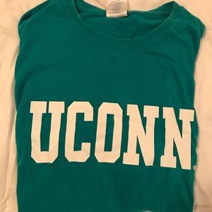 LIMITED EDITION UCONN teal blue shirt
